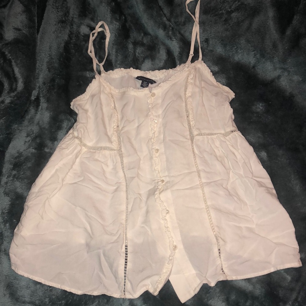 American eagle white tank top